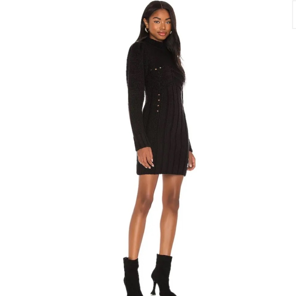 For love & lemons Jules sweater dress